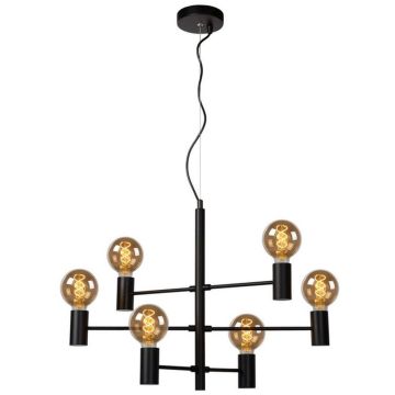 Lucide LEANNE 21421/06/30 Závěsná lampa 6x60w/e27 ip20