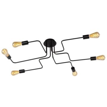 Lucide LESTER 21112/06/30 Stropní lampa 6x40w/e27 ip20