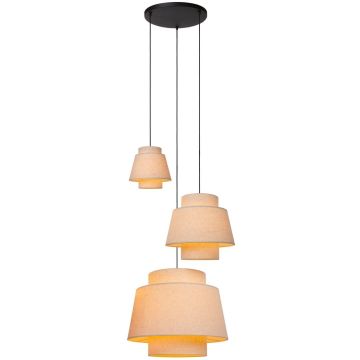 Lucide TRIBUTE 21435/13/38 Závěsná lampa 3x40w/e27 ip20