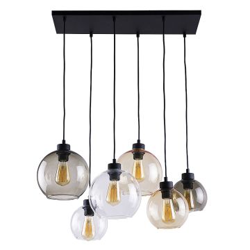 TK Lighting CUBUS 2164 Závěsná lampa 6x60W/E27