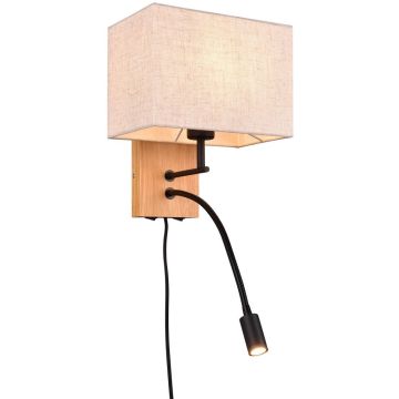 Trio NILAM 212870236 Nástěnná lampa 2x31w/led+e27 3000k 310lm ip20