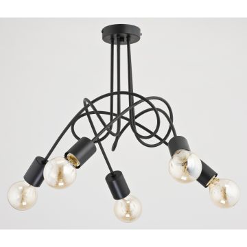 Alfa TANGO BLACK 23175 Stropní lampa 5x60W/E27