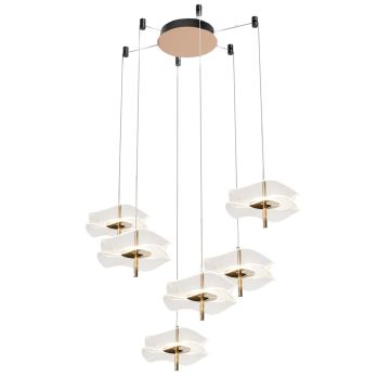 Altavola Design Mariposa LA102/CO6 Závěsná lampa 6x36W/LED 3000K 2160lm IP20
