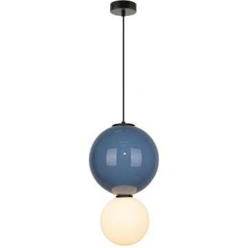 Italux Pieve PND-95221-1L-BLU Závěsná lampa 1x7W/LED 3000K 867lm IP20