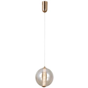 Italux Butero PND-34359-M-HBR-AMB Závěsná lampa 1x9W/LED 3000K 825lm IP20