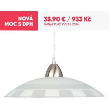 Prezent PLATE 24 Závěsná lampa 1x60w/e27