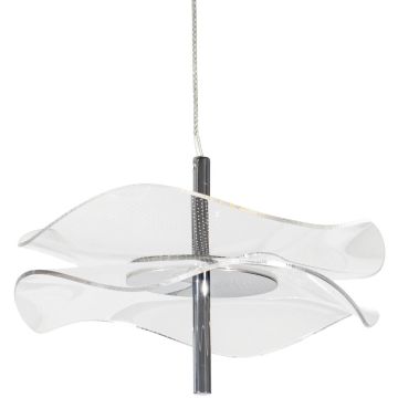 Altavola Design Mariposa LA102/P_chrom_3000K Závěsná lampa 1x6W/LED 3000K 390lm IP20