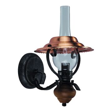 Prezent NOSTALGIA 25079 Nástěnná lampa 1x40W/E14 IP20