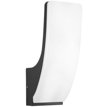 Italux Natan OWL-61916-BK Nástěnná lampa 1x15W/LED 3000K 1350lm IP54