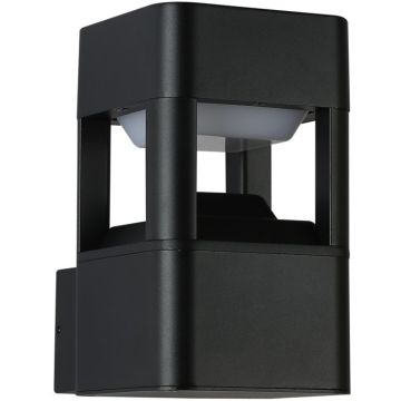 Italux Nutri OWL-22982-BK Nástěnná lampa 1x10W/LED 3000K 430lm IP54