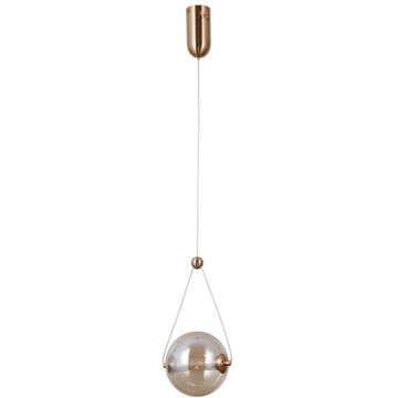 Italux Rastia PND-34361-S-HBR-AMB Závěsná lampa 1x6W/LED 3000K 550lm IP20