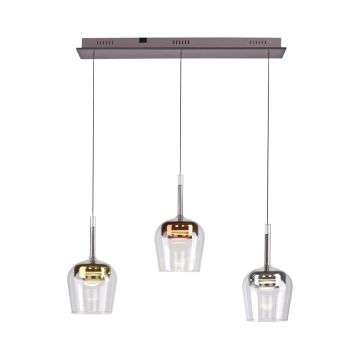 Paul Neuhaus Q-KON 2742-70 Závěsná lampa 3x9W/LED 2700K-5000K 600lm IP20