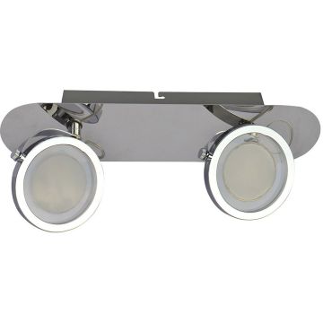 Italux Alessio HP-503AC-02-998B CH Bodové světlo 2x5W/LED 3000K 400lm IP20
