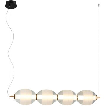 Italux Rinot PND-45372-4-WH-CL Závěsná lampa 1x29W/LED 3000K 1600lm IP20
