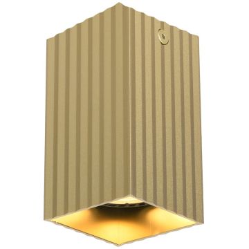 Italux Tecno CLN-37492-S-GD Nástěnné osvětlení 1x10W/GU10 IP20