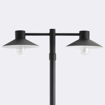 Norlys LUND 275B Pouliční lampa 2x9W/E27 IP54