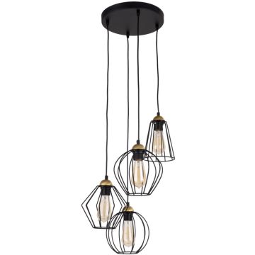 TK Lighting GALAXY 2713 Závěsná lampa 4x15W/E27 IP20