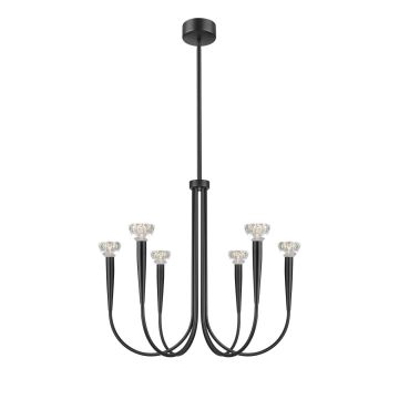 Zuma Line BOSTON P0603-06F-P7B1 Závěsná lampa 6x60W/Led 3000K 3300lm IP20