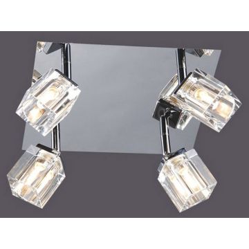 Italux Crt CRT-4SQ Bodové světlo 4x40W/G9 IP20