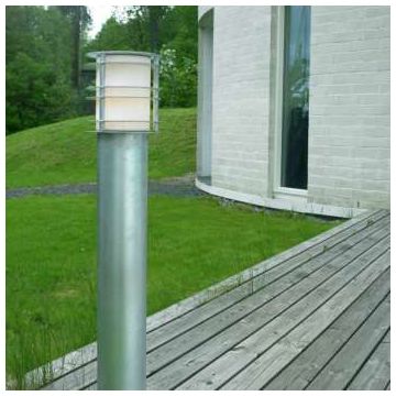 Norlys STOCKHOLM 288GA Stojací lampa 1x9W/E27 IP65