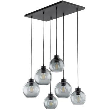 TK Lighting CUBUS GRAPHITE 2833 Závěsná lampa 6x60W/E27