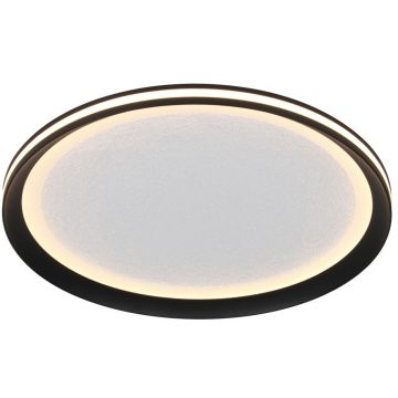 Italux Artizo PLF-02326-M-BK Stropní lampa 1x24W/LED 3000K/4000K/6000K 2900lm IP20
