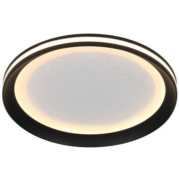 Italux Artizo PLF-02326-S-BK Stropní lampa 1x18W/LED 3000K/4000K/6000K 2200lm IP20