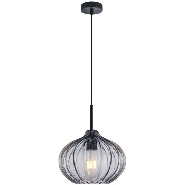 Italux Pansol PND-2940-1S-BK-SG2 Závěsná lampa 1x40W/E27 IP20