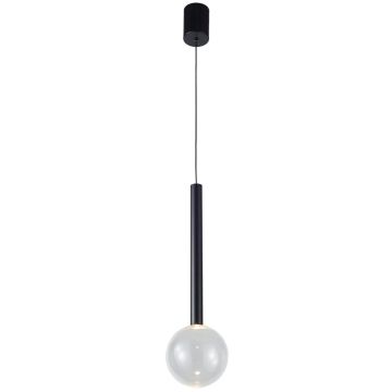 Italux Alinos PND-24019-1A-BK Závěsná lampa 1x6W/LED 3000K 200lm IP20