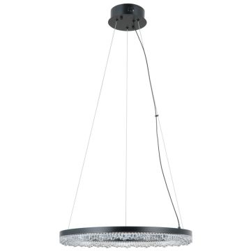 Italux Barlo PND-34526-M-BK Závěsná lampa 1x22W/LED 3000K/4000K/6000K 2100lm IP20