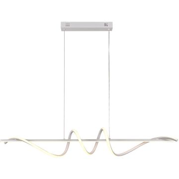 Italux Bastelo PND-24154-WH Závěsná lampa 1x40W/LED 3000K/4000K/6000K 3400lm IP20