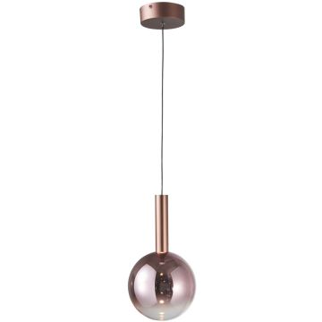 Italux Camino PND-24038-1A-COPP Závěsná lampa 1x8W/LED 3000K 271lm IP20