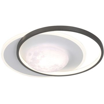 Italux Desulo PLF-02727-S-BK Stropní lampa 1x30W/LED 3000K/4000K/6000K 3900lm IP20