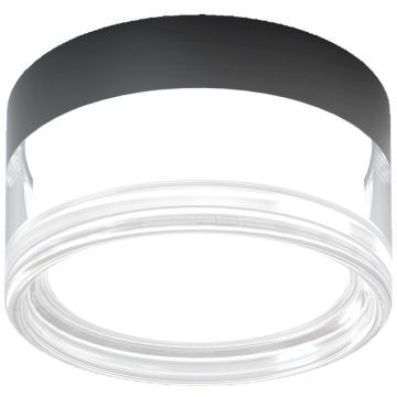 Italux Enios PLF-63829-BK Stropní lampa 1x9W/LED IP65