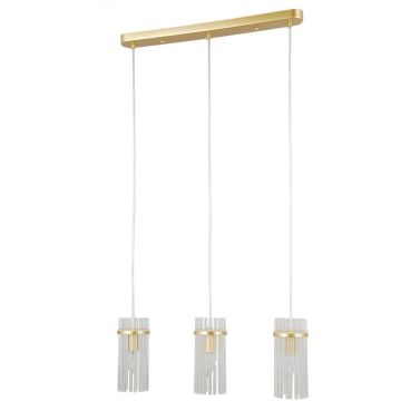 Italux Merto PND-40930-3B-GD Závěsná lampa 3x40W/E14 IP20