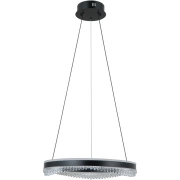 Italux Morte PND-34535-M-BK Závěsná lampa 1x40W/LED IP20