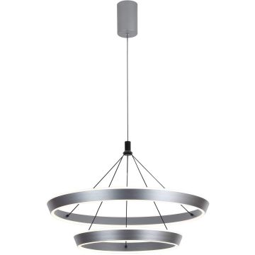 Italux Ottana PND-64739A-GR Závěsná lampa 1x60W/LED 3000K/4000K/6000K 7900lm IP20