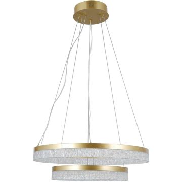 Italux Pantal PND-34533-2L-GD Závěsná lampa 2x36W/LED 3000K/4000K/6000K 3600lm IP20