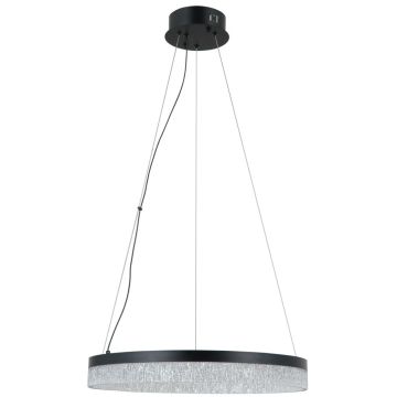 Italux Pantal PND-34533-M-BK Závěsná lampa 1x22W/LED 3000K/4000K/6000K 1700lm IP20