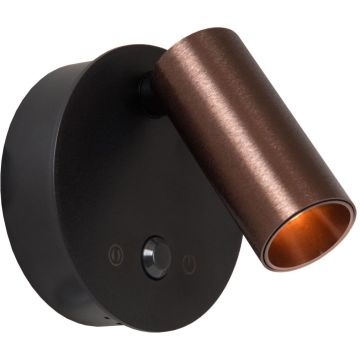 Lucide TONI 29934/02/96 Nástěnná lampa 1x2w/led 2700-4000k 120lm ip20