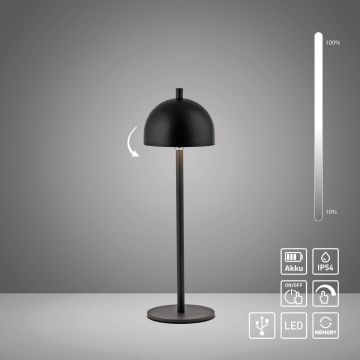 Paul Neuhaus BELLIS 19244-18 Stolní lampa 1x2,5W/LED 3000k 189lm ip54