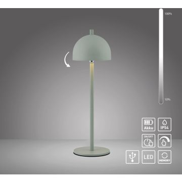 Paul Neuhaus BELLIS 19244-43 Stolní lampa 1x2,5W/LED 3000k 210lm ip54