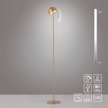 Paul Neuhaus BELLIS 19245-12 Stojací lampa 1x2,5W/LED 3000k 240lm ip54