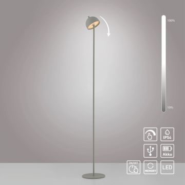 Paul Neuhaus BELLIS 19245-43 Stojací lampa 1x2,5W/LED 3000k 240lm ip54