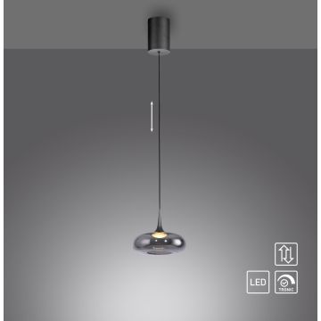 Paul Neuhaus POSH 15692-15 Závěsná lampa 1x7,4W/LED 3000k 300lm ip20
