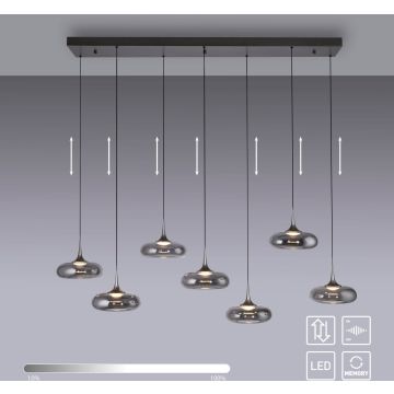 Paul Neuhaus POSH 15695-15 Závěsná lampa 7x6,3W/LED 3000k 1650lm ip20