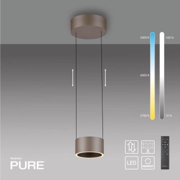 Paul Neuhaus PURE CLIPSE 2471-97 Závěsná lampa 2x5W/LED 2200-5000k 250lm ip20