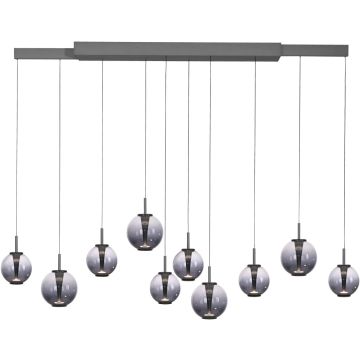 Paul Neuhaus PURE E-INFINITY 2221-15 Závěsná lampa 10x7W/LED 2200-5000k 1000lm ip20