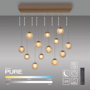 Paul Neuhaus PURE POPUP 2590-97 Závěsná lampa 13x3W/LED 2200-5000k 3050lm ip20