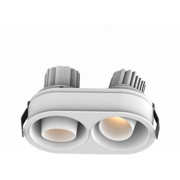 Zambelis RECESSED SPOT LED S175 Zasouvací osvětlení 2x10W/led 3000K 1440lm IP44